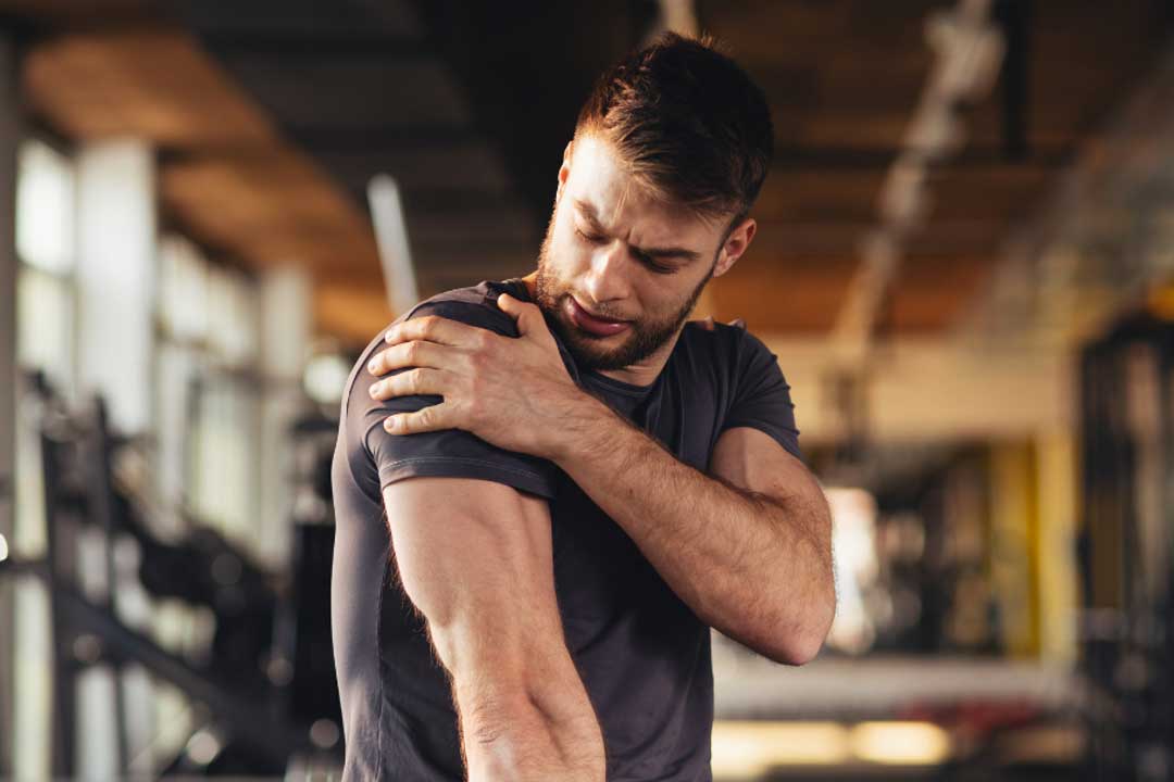 dor crônica após treino de crossfit em atleta com dor no ombro